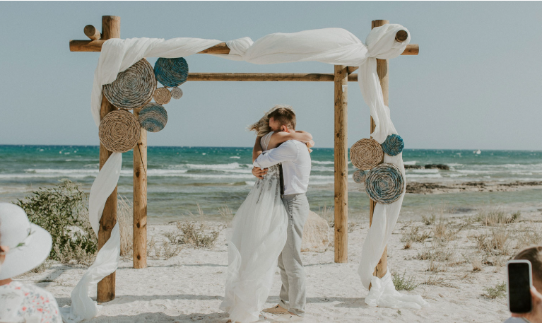 wedding in beach