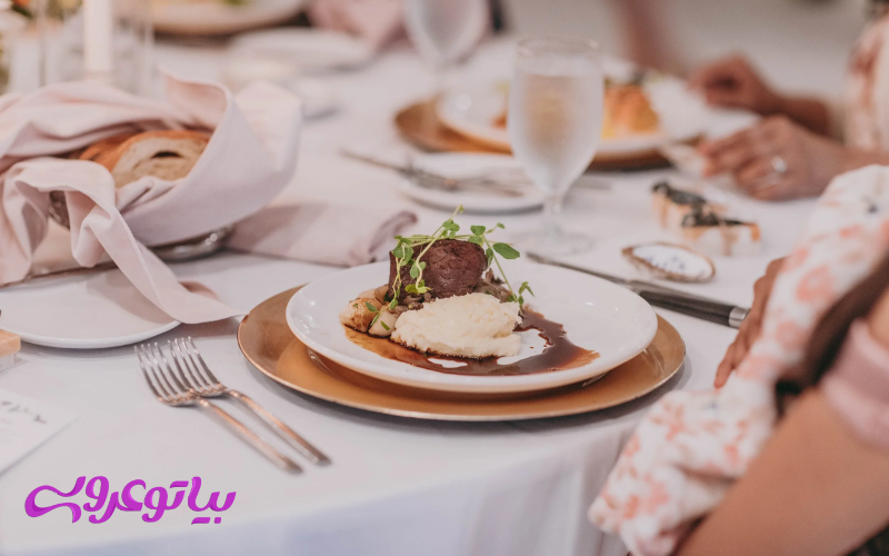 غذای عروسی